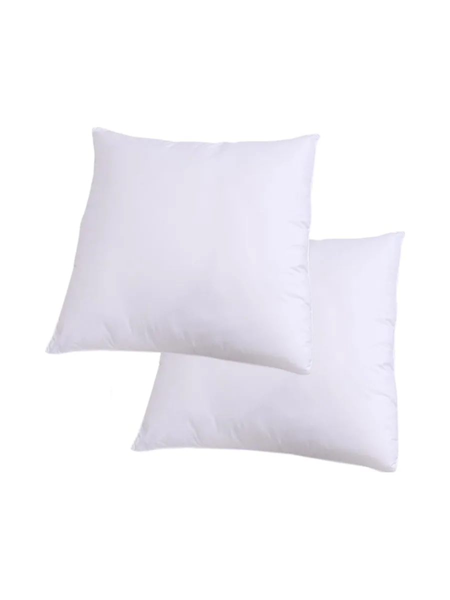 X2 Oreillers Blanc Dodo Oreillers Moelleux 60x60 cm 3