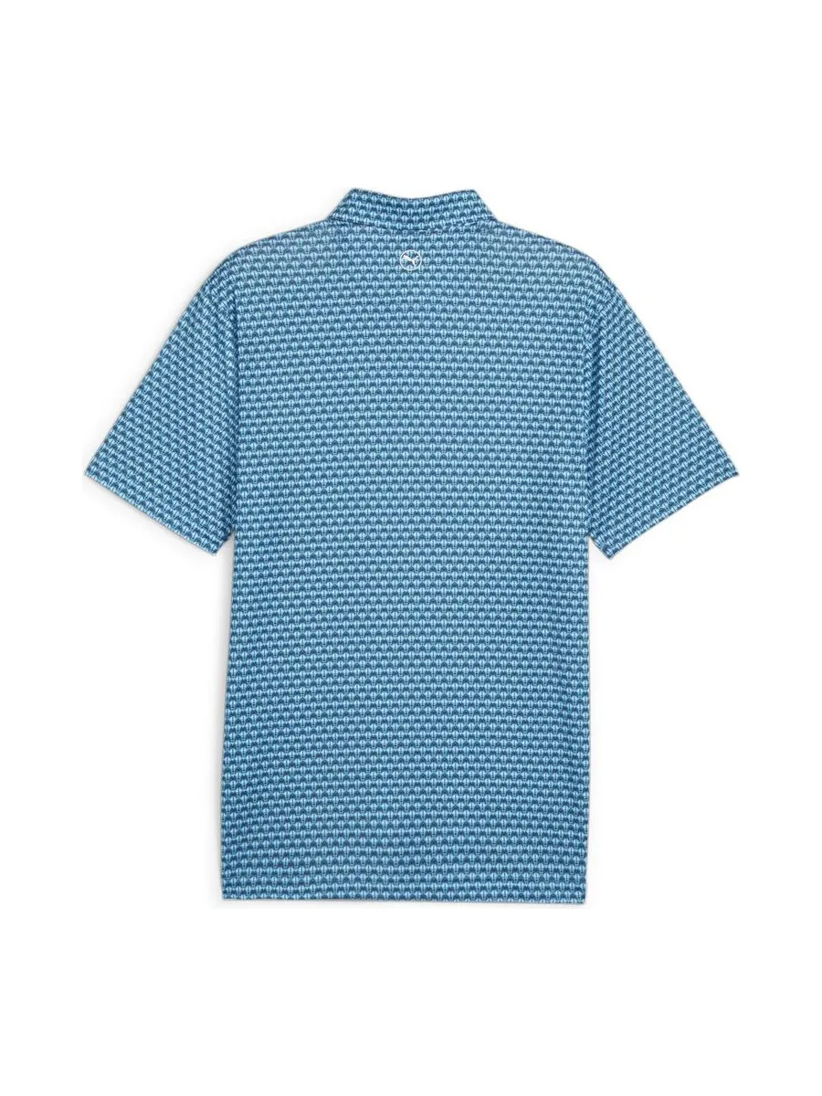 Polo Bleu Homme Puma Deco 2