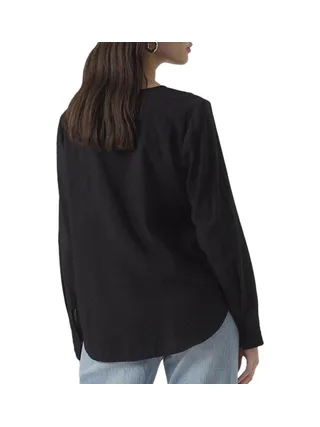 Blouse Noires Femme Vero Moda Lena 2