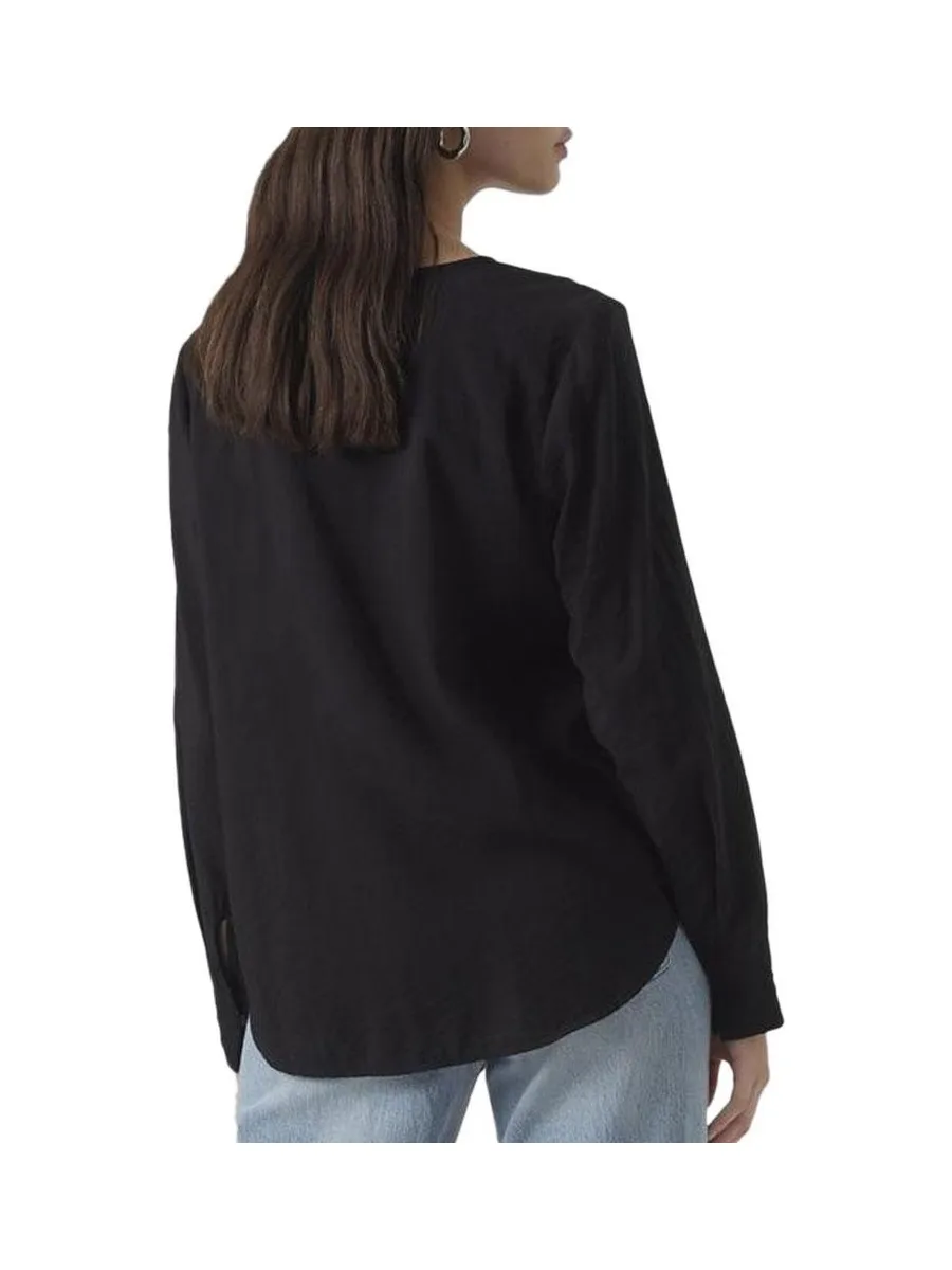 Blouse Noires Femme Vero Moda Lena 2