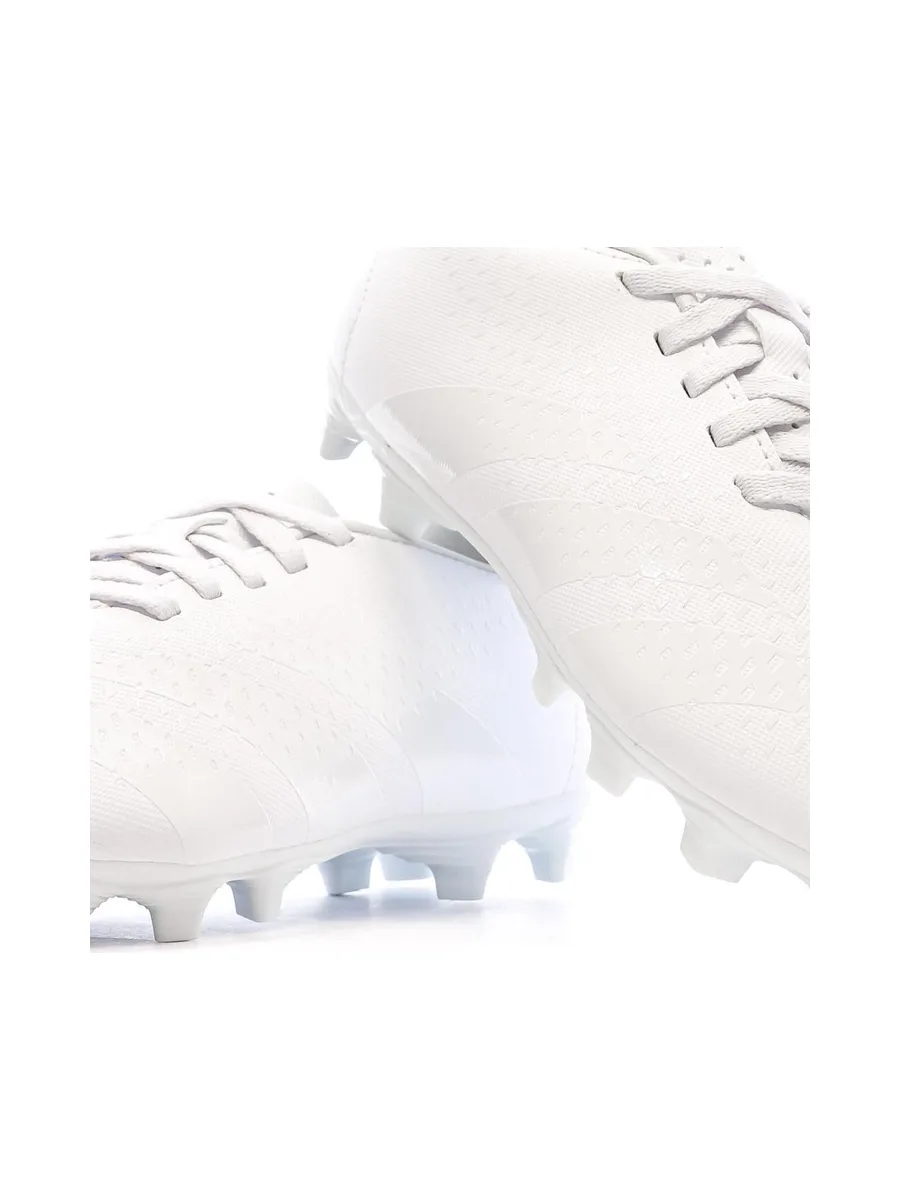 Chaussures de football Blanches Garçon Adidas Predator Accuracy 8