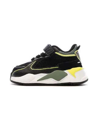 Baskets Noires/Jaunes Garçon Puma Spongebob 1