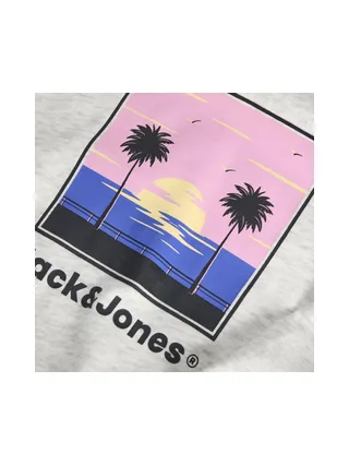 Sweat Gris Garçon Jack and Jones Hood 3