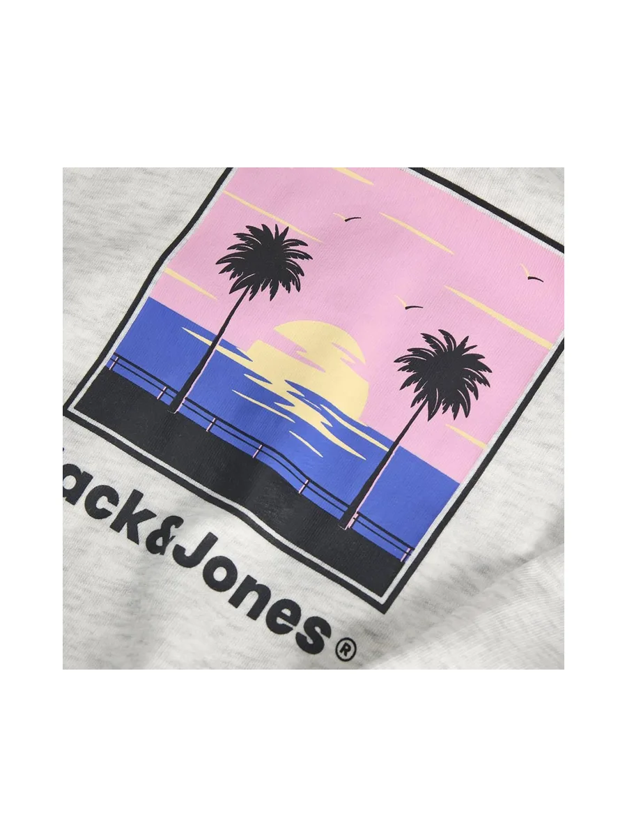 Sweat Gris Garçon Jack and Jones Hood 4