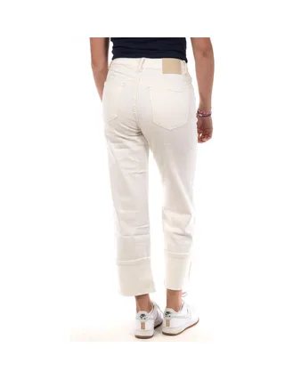 Jean Droit Blanc Femme Monday Premium 109 2