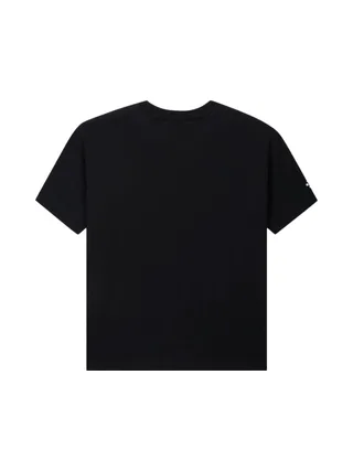 T-Shirt Noir Femme Converse Floral 2