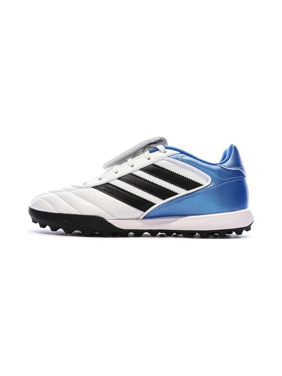 Chaussures de Foot Blanc/Bleu Homme Adidas Copa Gloro II TF 1