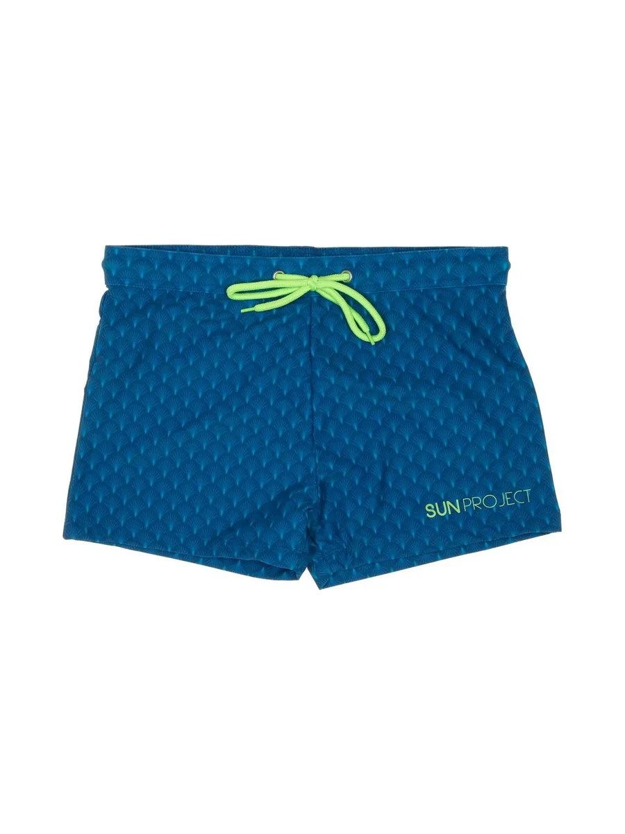 Boxer de bain Bleu Homme Sun project 3456 2