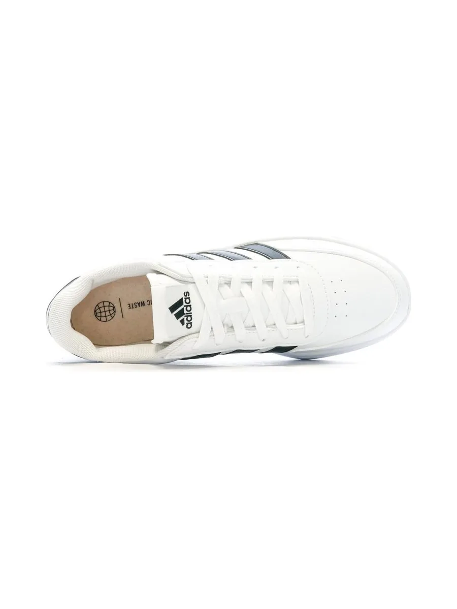 Baskets Blanches/Noires Homme Adidas Breaknet 2.0 5