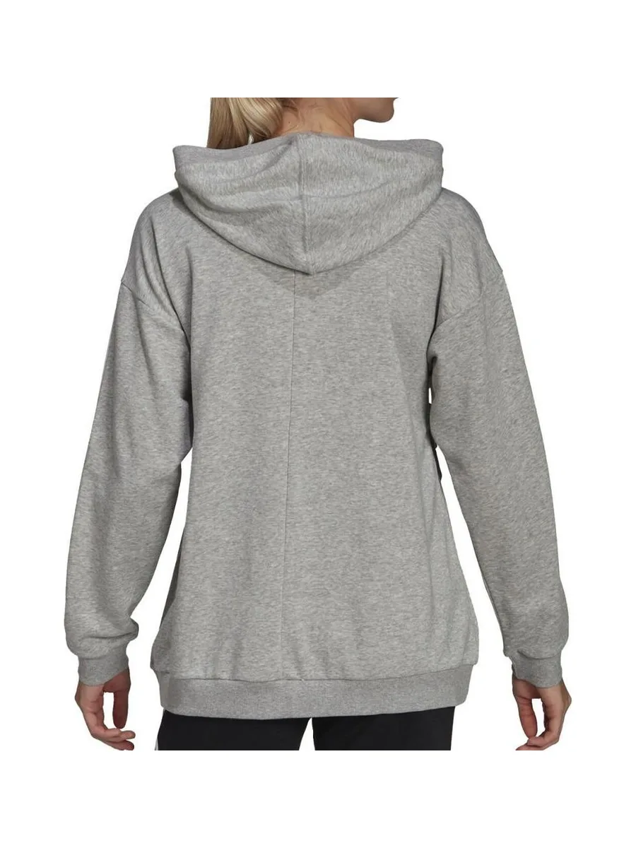 Sweat à Capuche Gris Femme Adidas Maternité 3