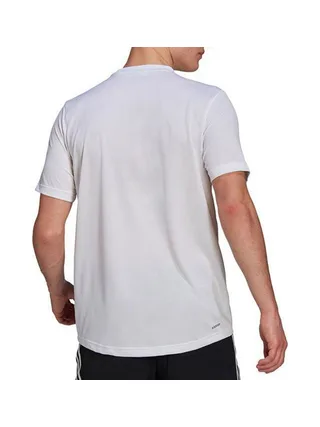 T-Shirt Blanc Homme Adidas GM 2