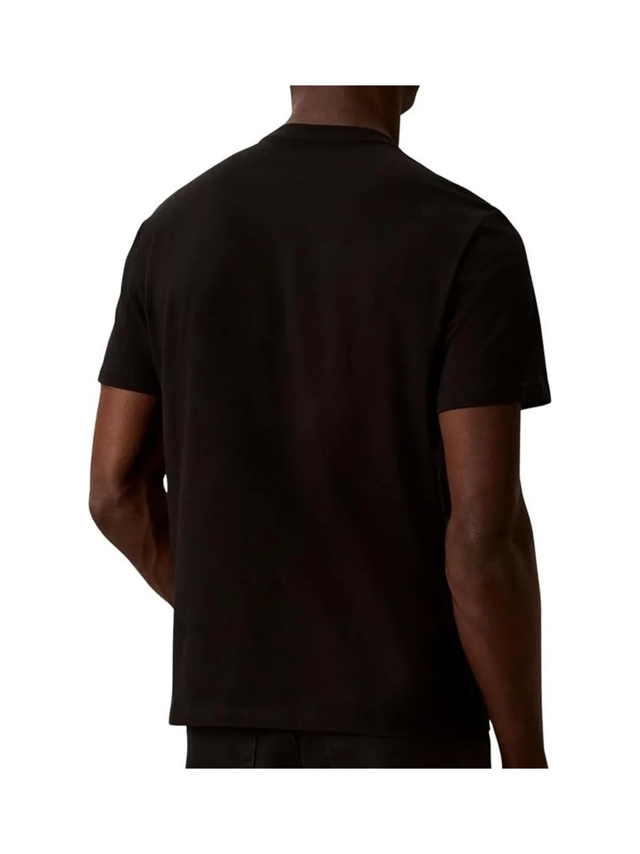 T-Shirt Noir Homme Calvin Klein Jeans Calvinklei 3
