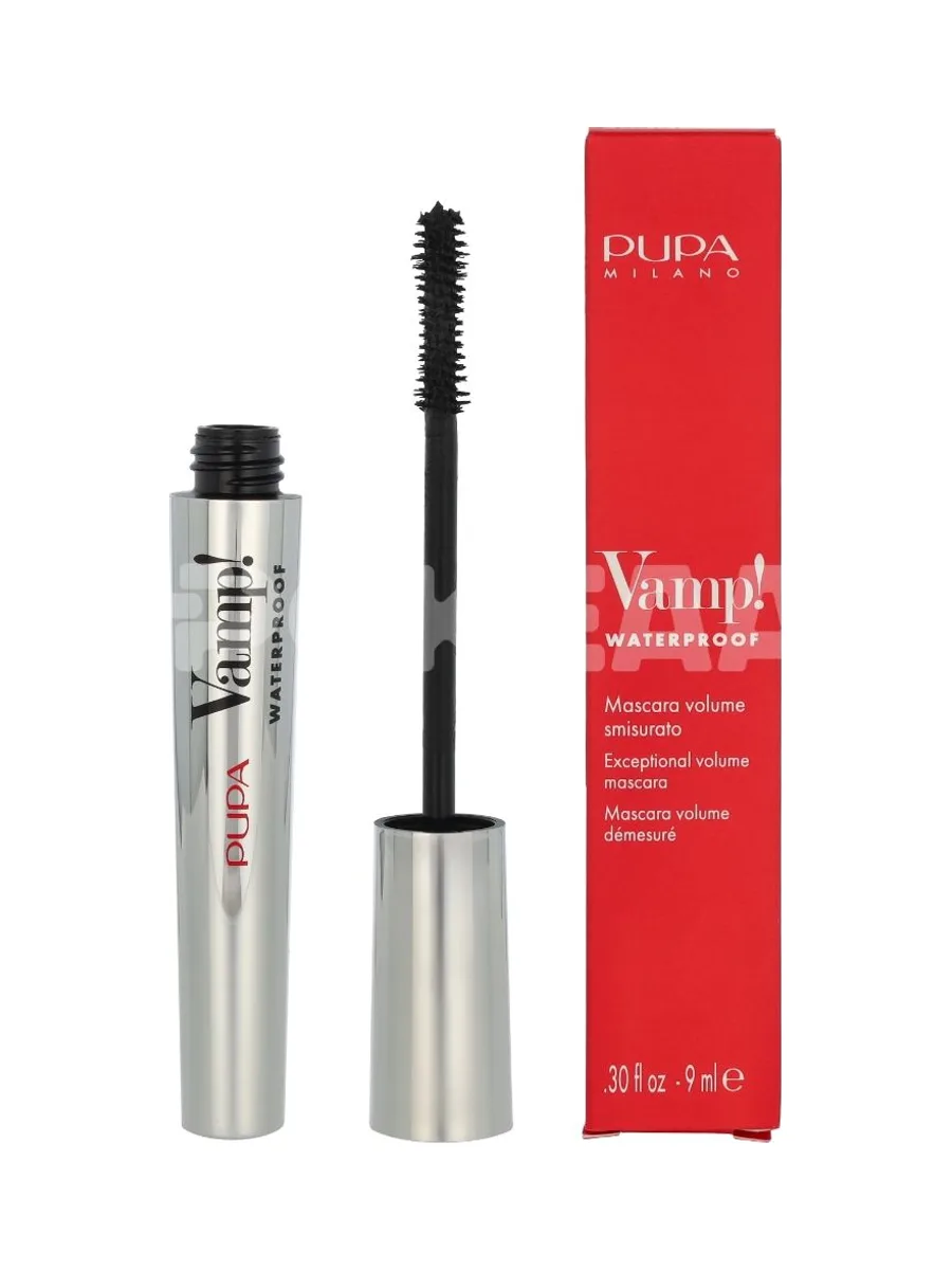 Pupa Vamp! Waterproof Mascara 9ml - #001 Black 1