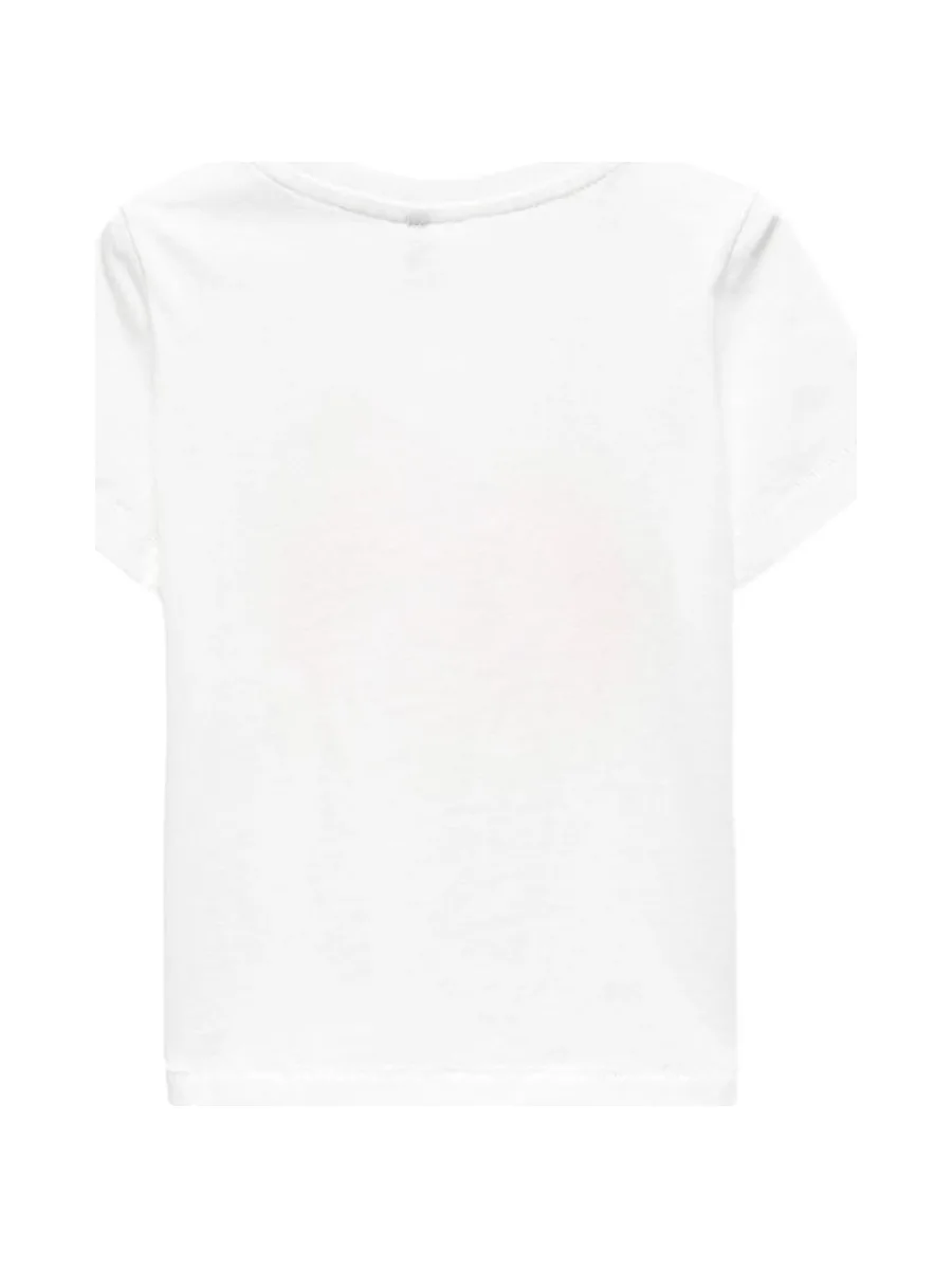 T-shirt Blanc Fille Kids Only Maggie 2