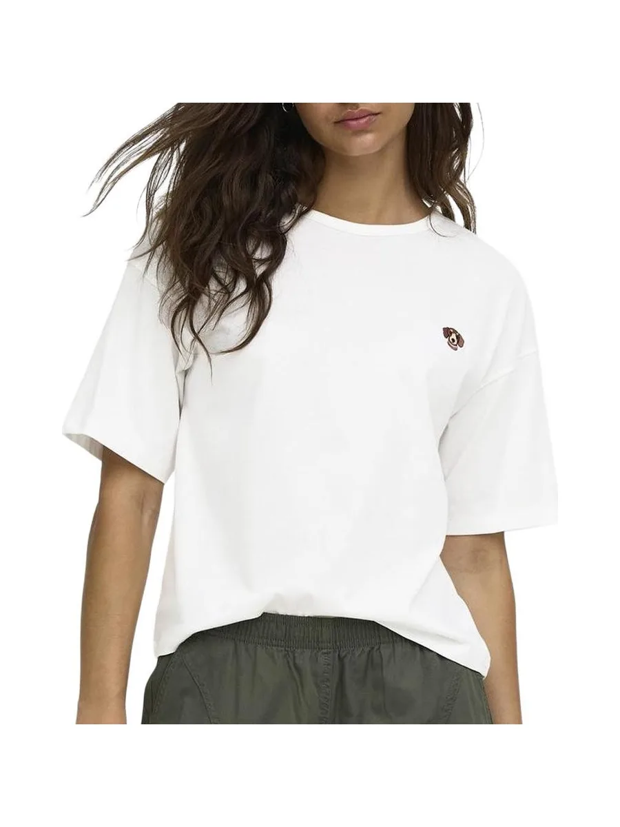 T-Shirt Blanc Femme JDY Cally 2