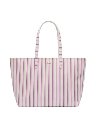 Sac Cabas Réversible Rose/Blanc Femme Lacoste Anna 1