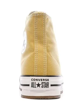 Baskets Jaunes Garçon/Fille Converse Chuck Taylor All Star Eva 3