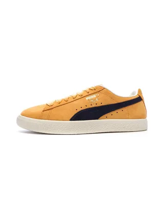 Baskets Orange Homme Puma Clyde OG 1
