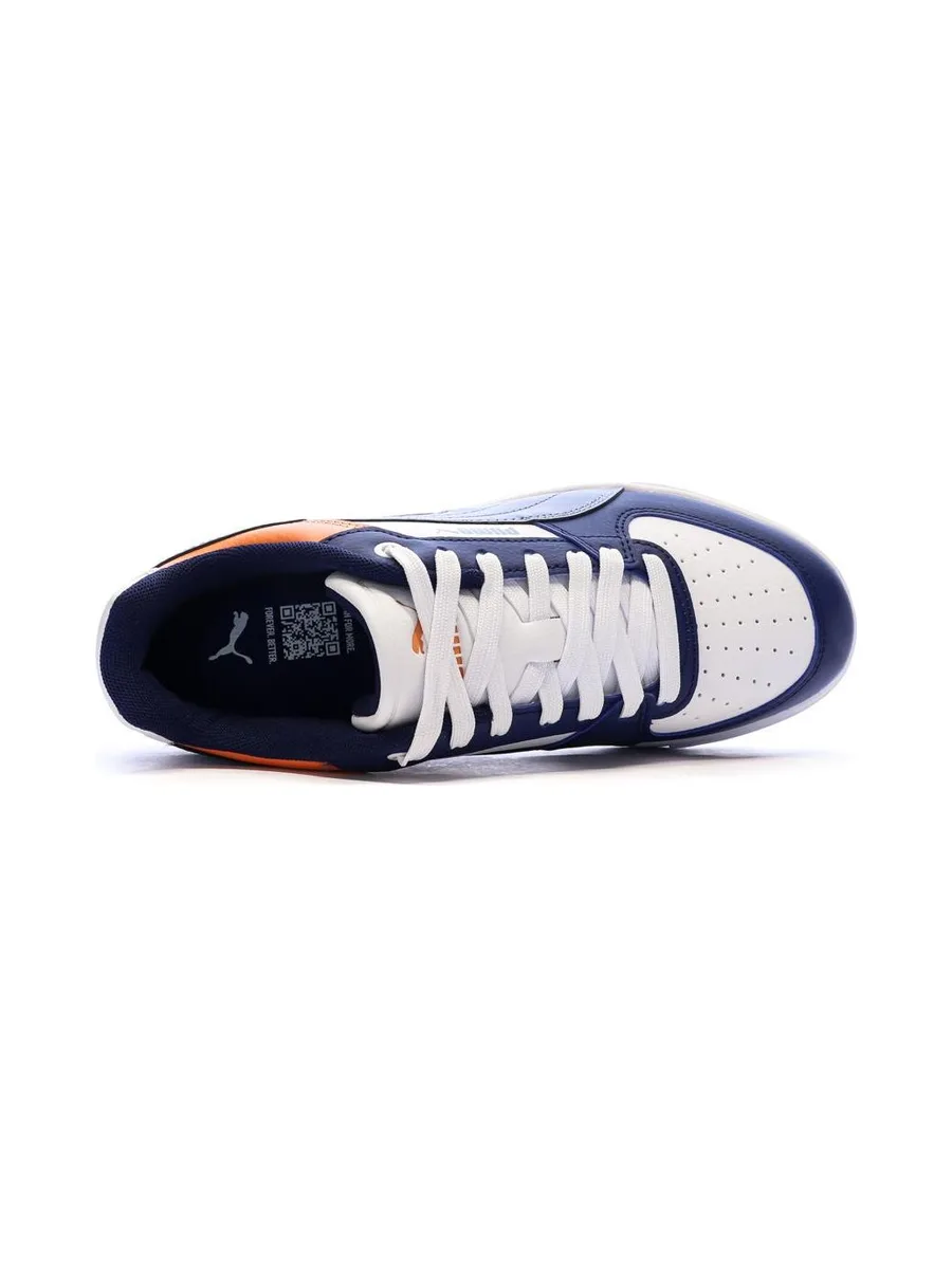 Baskets Bleu/Blanc/Orange Garçon Puma Puma Caven 5