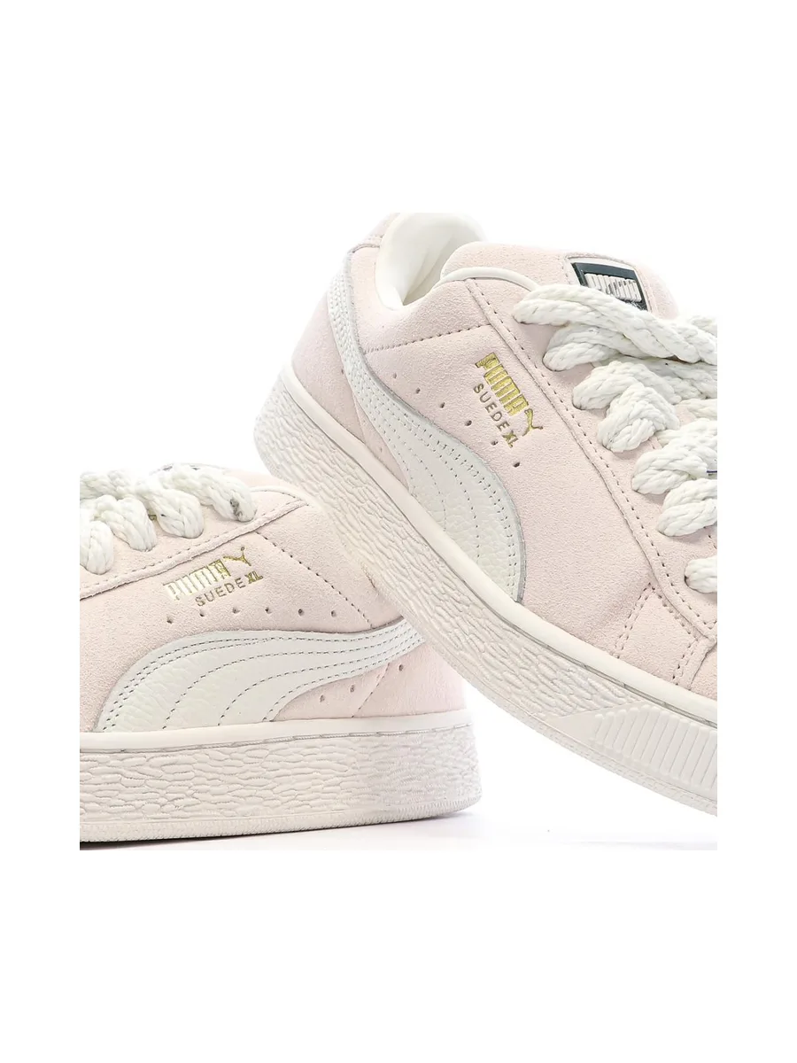 Baskets Rose Pale Femme Puma Suede Xl Rope 8