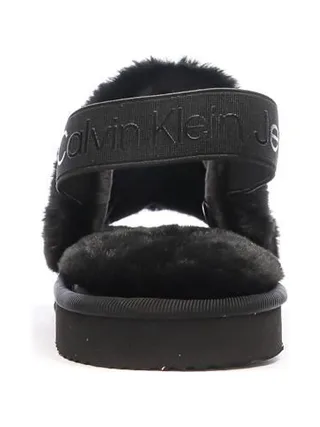Sandales Noires Femme Calvin Klein Jeans Home 3