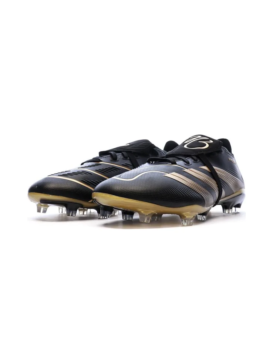 Chaussures de Foot Noir/Doré Adidas Predator League FT FG JB 7