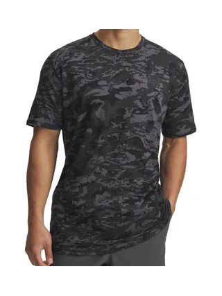 T-shirt Gris/Noir Homme Under Armour Camo 1