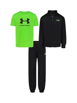 Ensemble Survêtement 3 pièces Noir Under Armour Brawler Track 2
