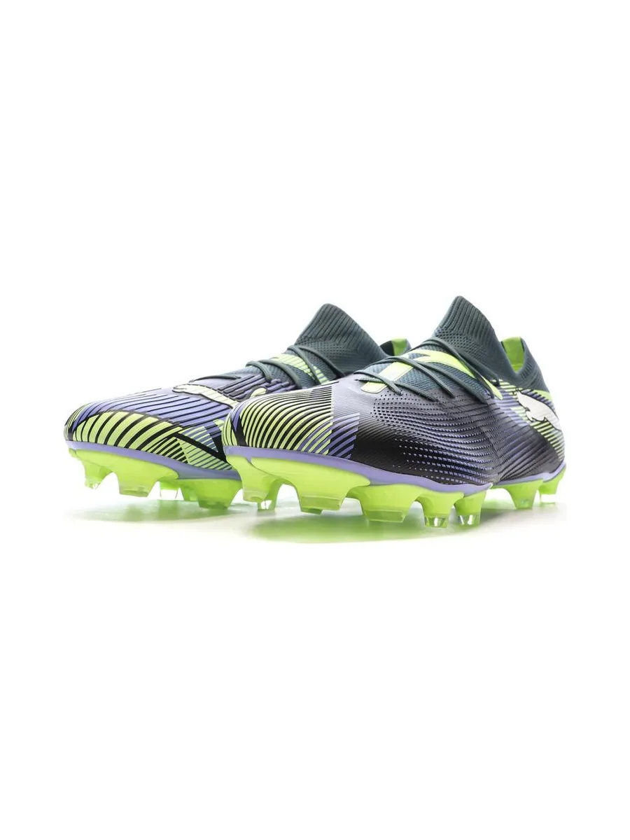 Chaussures de Football Marine/Jaune Homme Puma Future 7 Match FG/AG 6
