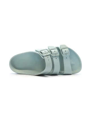 Sandales Vert d'eau Femme Birkenstock Florida Flex 4