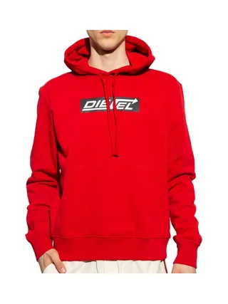 Sweat Rouge Homme Diesel Ginn 1