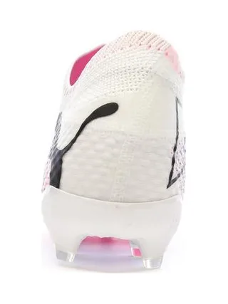 Chaussures de foot Blanches/Roses Homme Puma Future 7 Ultimate 3