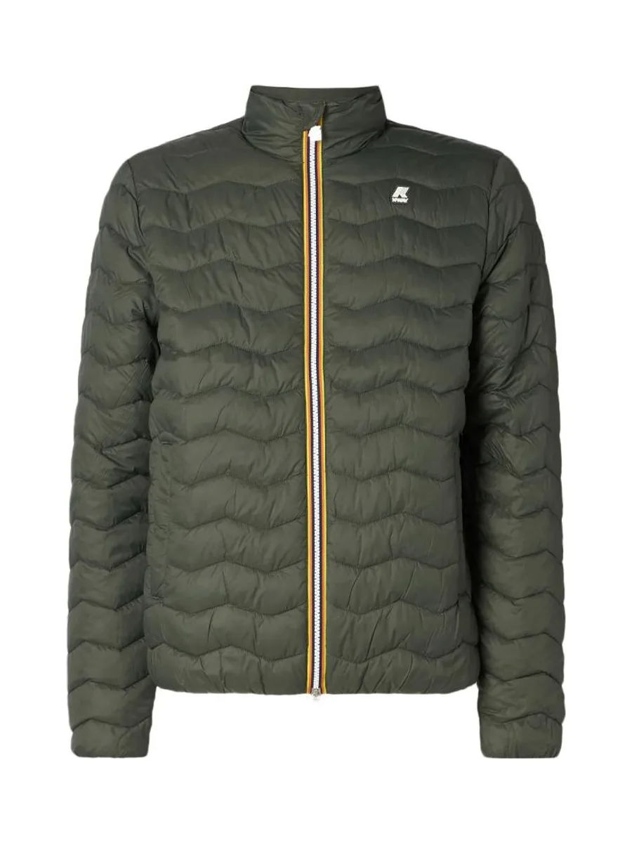 Doudoune Kaki Homme K-WAY Valentine Quilted 2