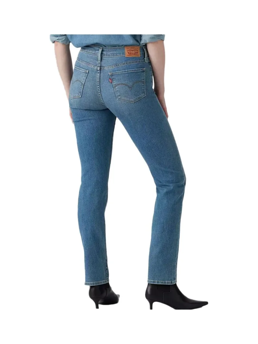 Jean 314 Bleu Moyen Femme Levi's Shaping Shaping 3