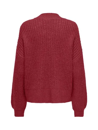 Pull Rouge Femme Only Rubine 2