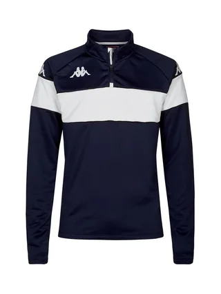Sweat Marine/Blanc Garçon Kappa Dovare 2024 1