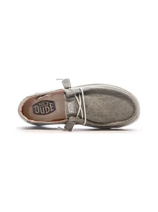 Chaussures Grises Femme Hey Dude Peak Chambra 4