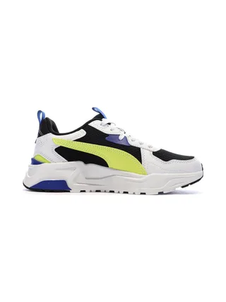 Baskets Noire/Jaune Garçon Puma Trinity 2
