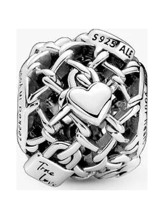 Pandora - Charm Cadenas Pad fence en argent sterling 2