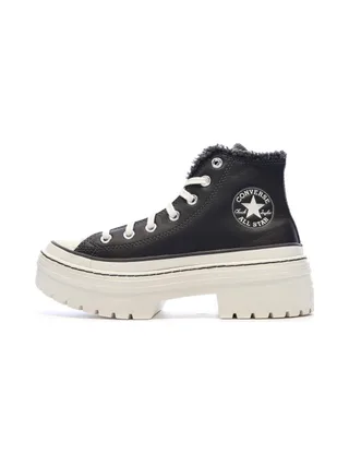 Baskets Noires Femme Converse Chuck Taylor All Star Lugged 1