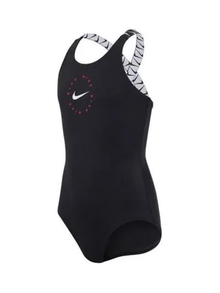 Maillot de bain 1 pièce Noir Fille Nike Crossback One Piece 1