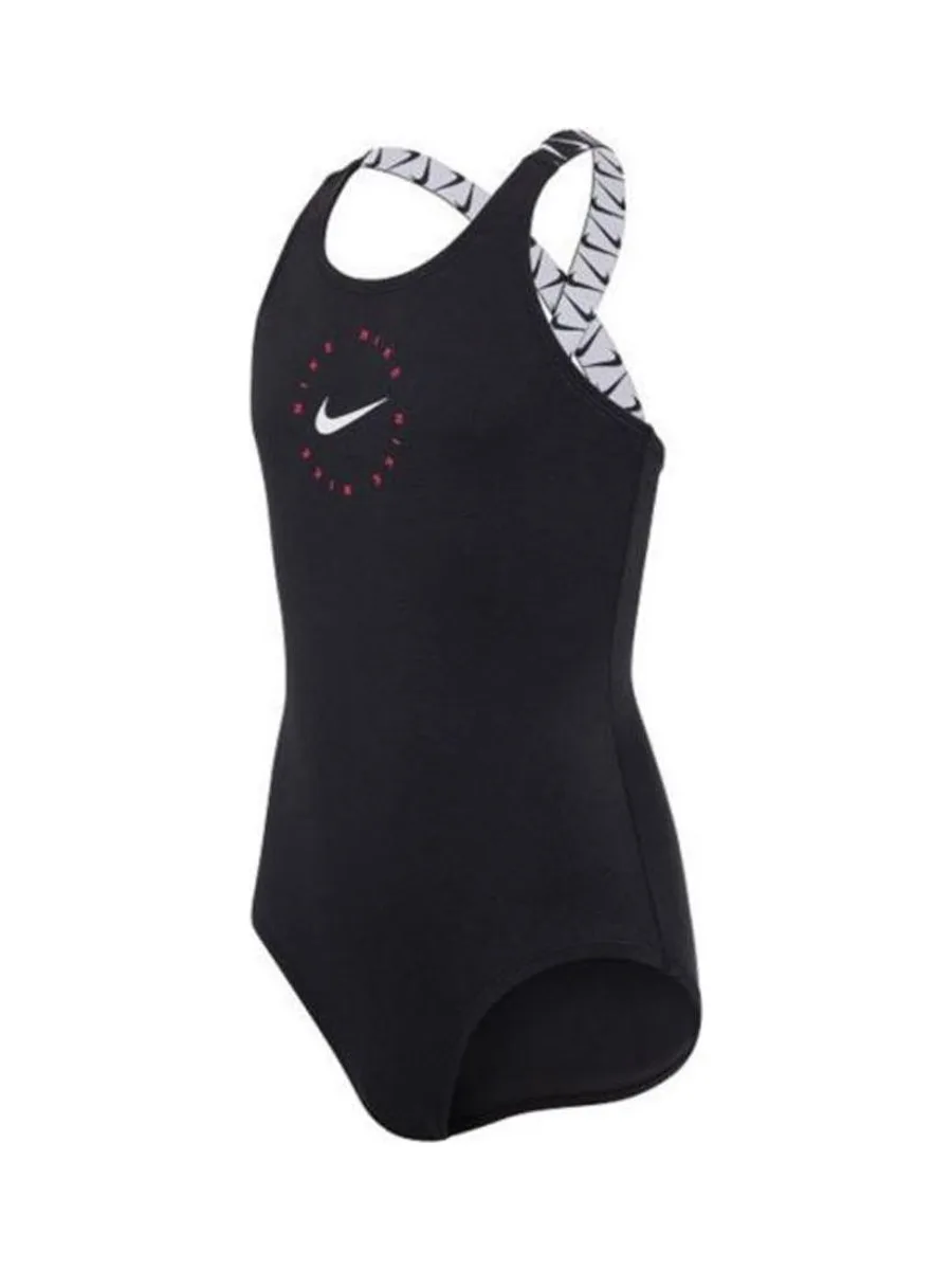 Maillot de bain 1 pièce Noir Fille Nike Crossback One Piece 1