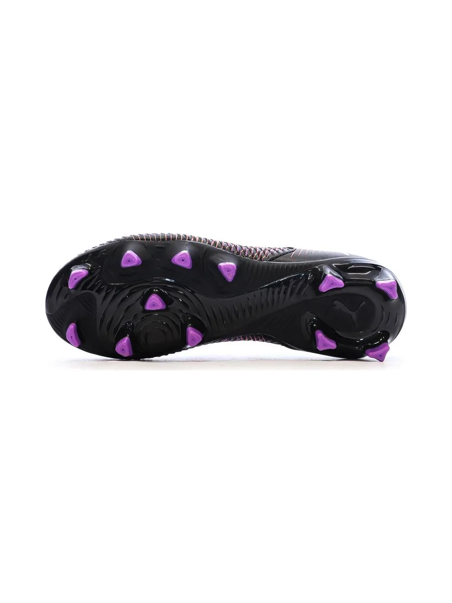 Chaussures de Foot Noires/Fushia Junior Puma Future 8 Match Ll FG 6