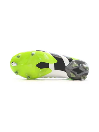 Chaussures de Foot Blanc/Gris/Vert Adidas Predator Accuracy.1 FG 5