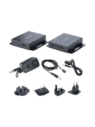 HDMI Extender over CAT6 Ethernet PoC 4K 9