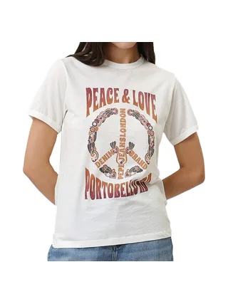 T-shirt Blanc Femme Pepe jeans Cala 1