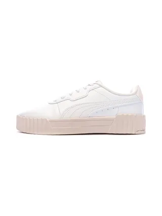 Baskets Blanches/Roses Femme Puma Carina 3.0 Cutie 1