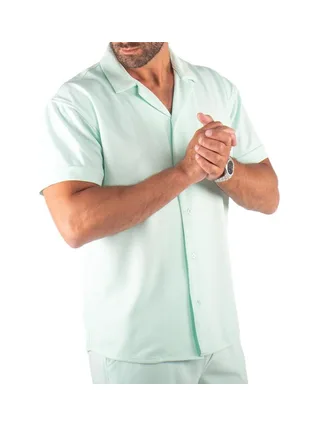 Chemise Vert Homme Paname Brothers Dov 1