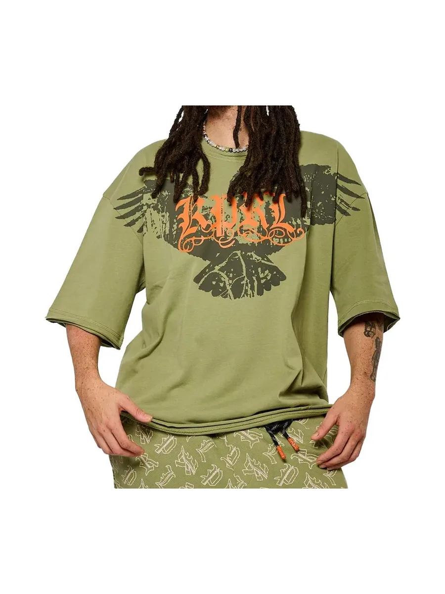 T-Shirt Vert Homme Kaporal VORBOH 2