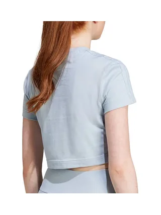 T-shirt Bleu Femme Adidas Tee IY6846 2